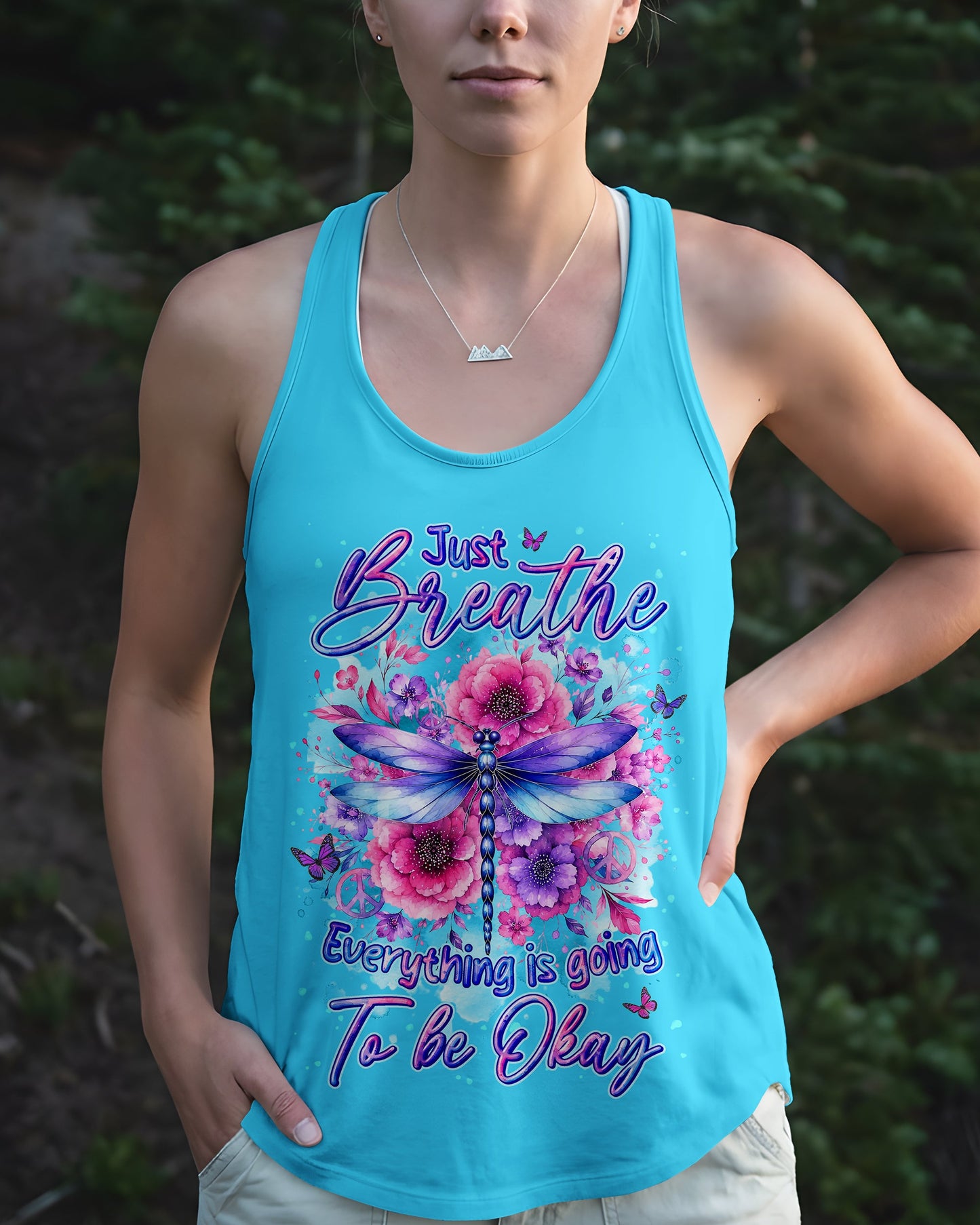 JUST BREATHE DRAGONFLY ALL OVER PRINT - TYLN1806262