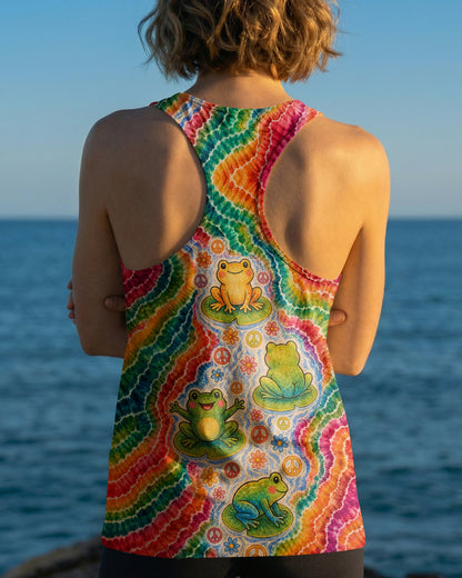 PEACEFUL FROG RAINBOW RIVER ALL OVER PRINT - KMTM1806262
