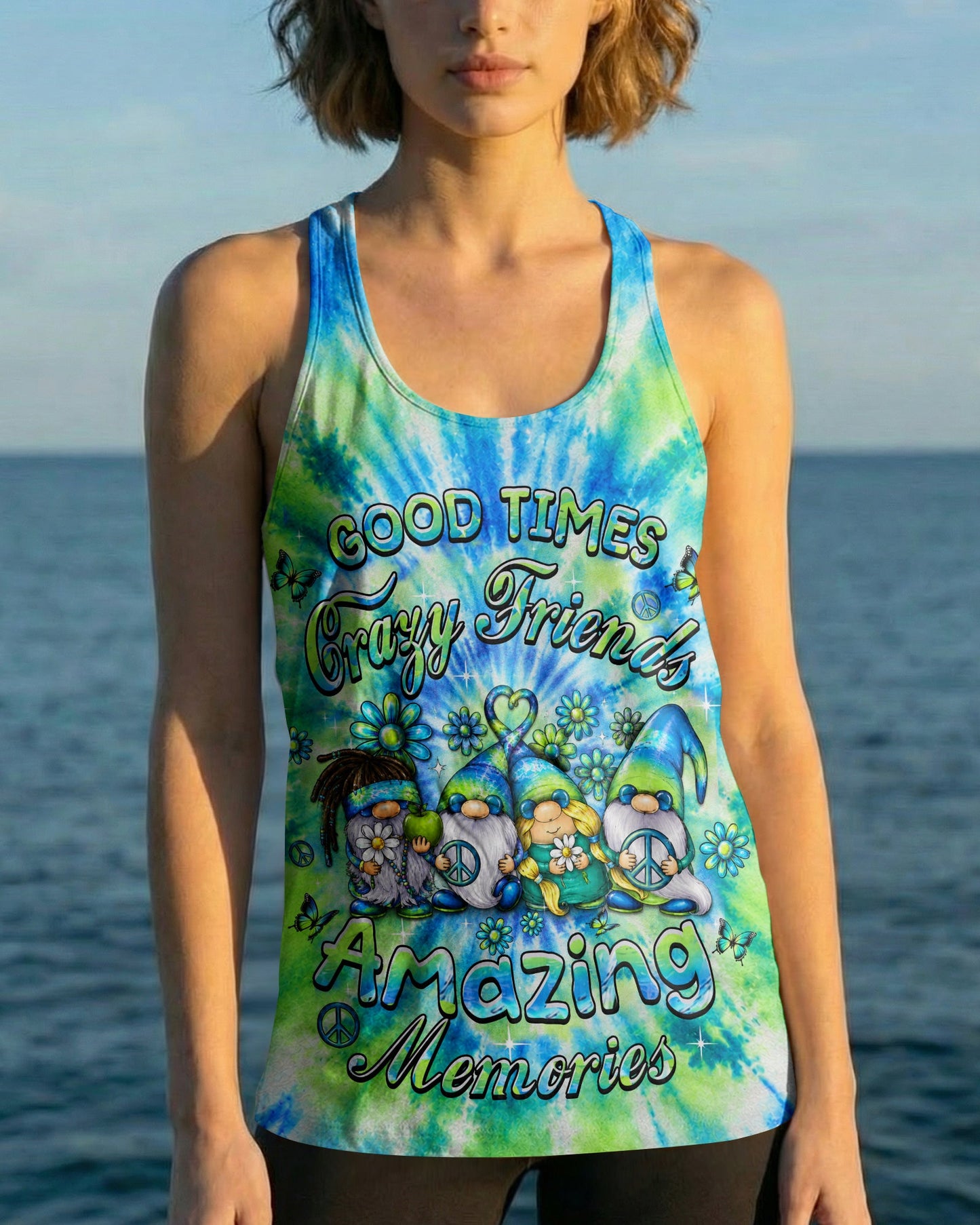 GOOD TIMES CRAZY FRIEND GNOME ALL OVER PRINT   - TLHN2505262