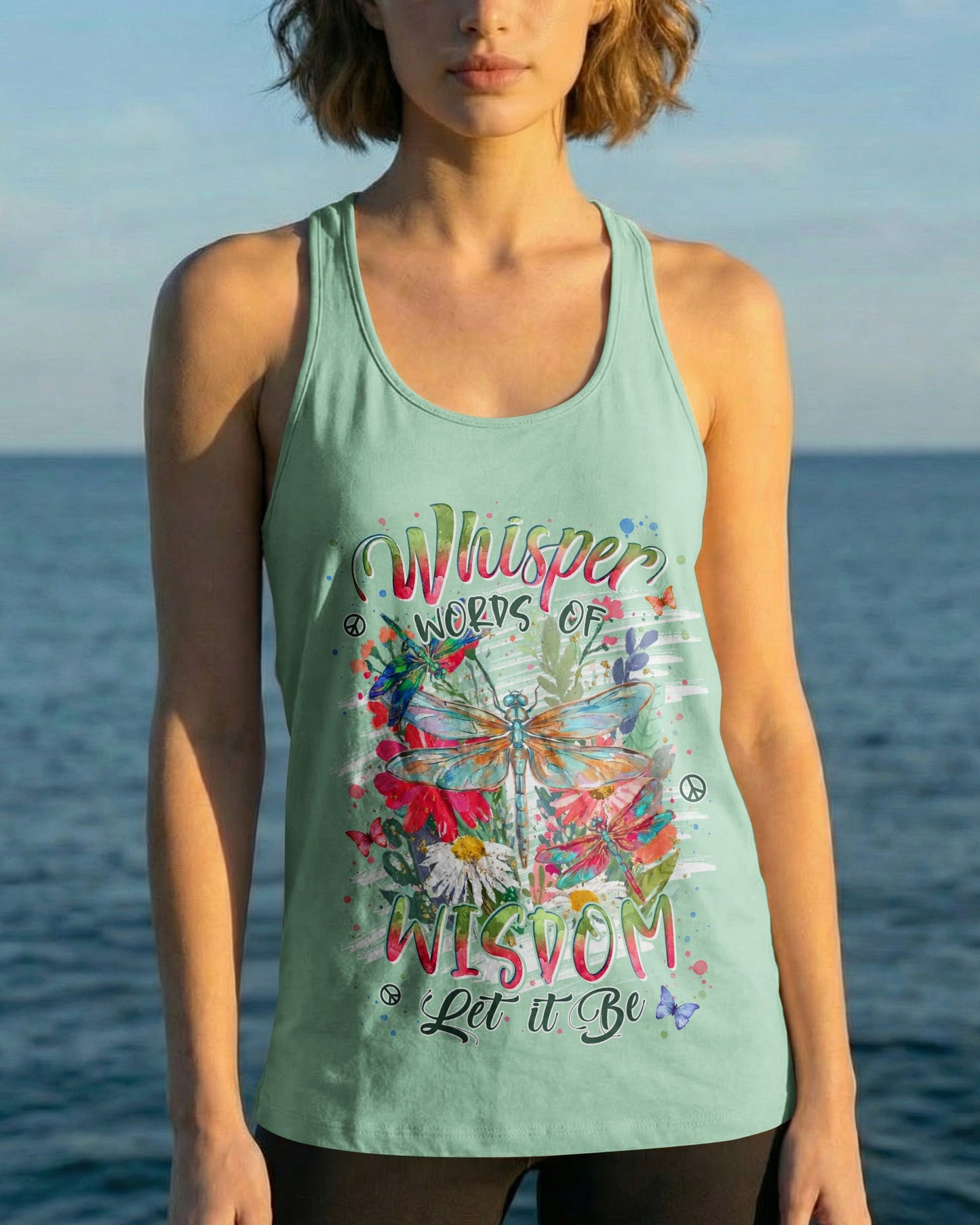 WHISPER WORDS OF WISDOM LET IT BE DRAGONFLY ALL OVER PRINT - TYLN0306262