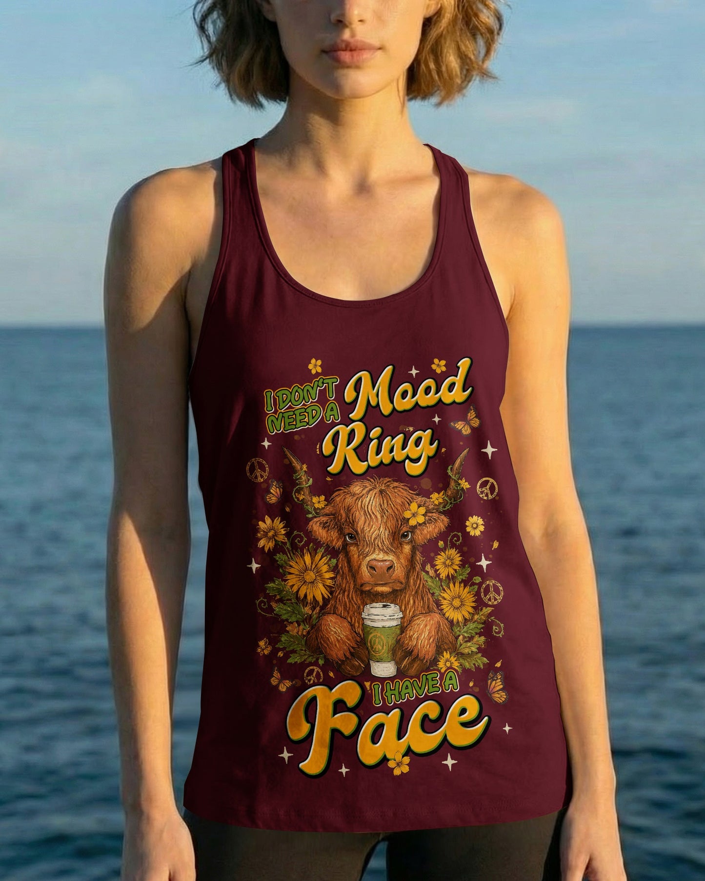 I DON'T NEED A MOOD RING COW ALL OVER PRINT - TLNT2805261