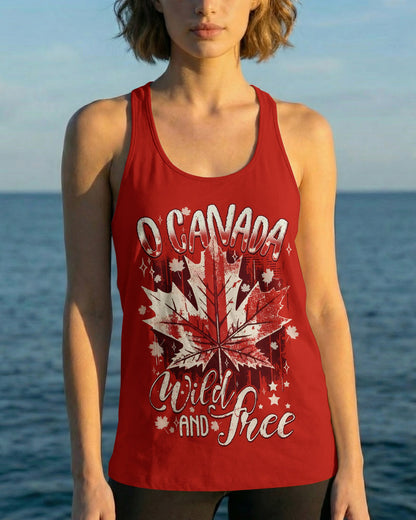O CANADA WILD AND FREE ALL OVER PRINT - TYQY2406262