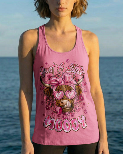 JUST A LITTLE MOODY COW ALL OVER PRINT - TYPQ0505262