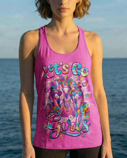 LET'S GO GIRLS FLAMINGO ALL OVER PRINT - TYQY2706261
