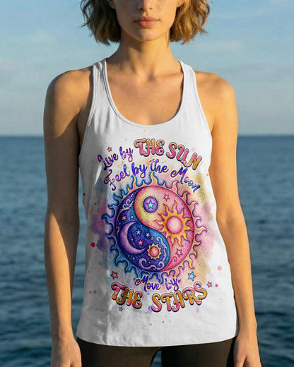 LIVE BY THE SUN FEEL BY THE MOON  ALL OVER PRINT - TLHG2904264