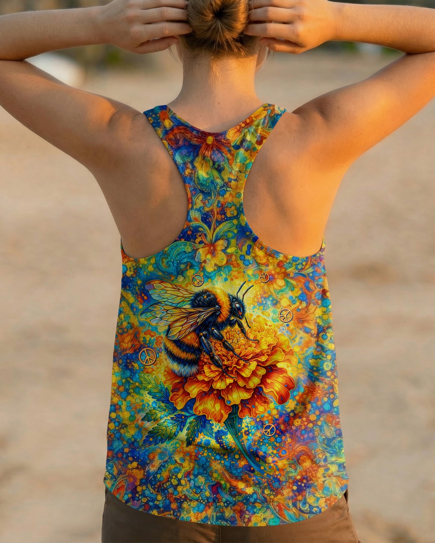 IN A WORLD WHERE YOU CAN BE ANYTHING BEE KIND ALL OVER PRINT  - TLTW0604262