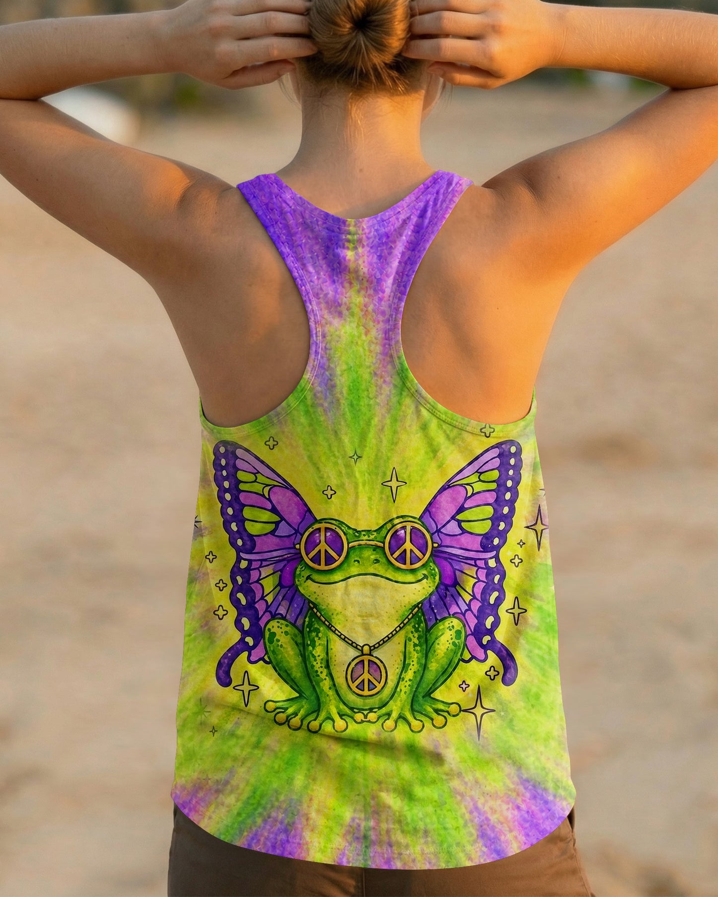 BELIEVE IN THE MAGIC AROUND YOU FROG ALL OVER PRINT - TLHN2804261