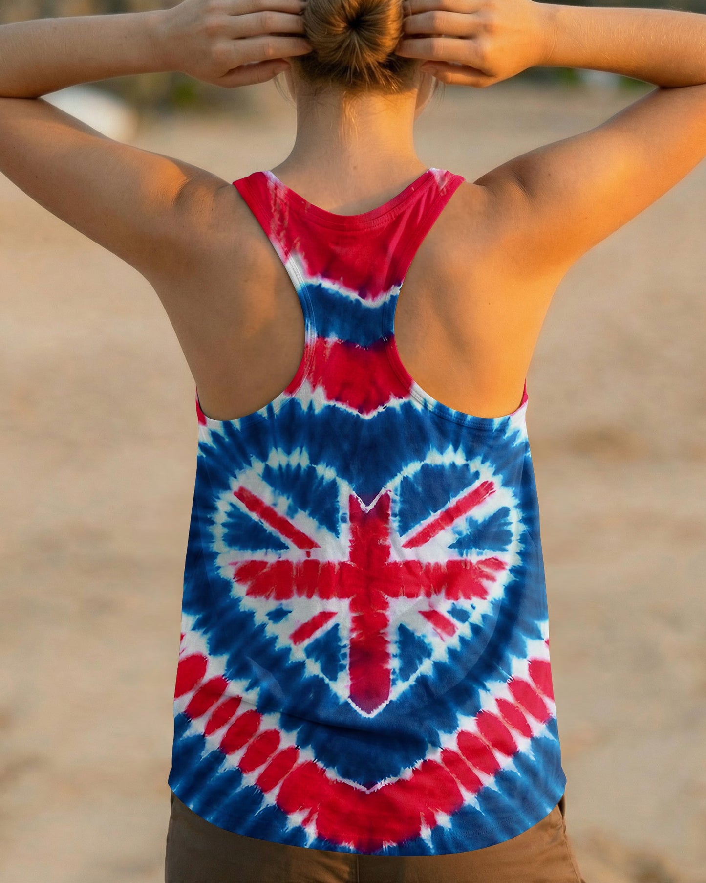 UNITED KINGDOM FLAG HEART ALL OVER PRINT - TYPQ1106262