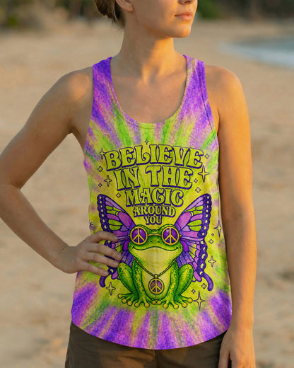BELIEVE IN THE MAGIC AROUND YOU FROG ALL OVER PRINT - TLHN2804261