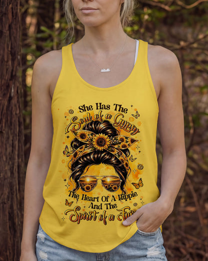 SHE HAS THE SOUL OF A GYPSY MESSY BUN ALL OVER PRINT - TYLN2306263