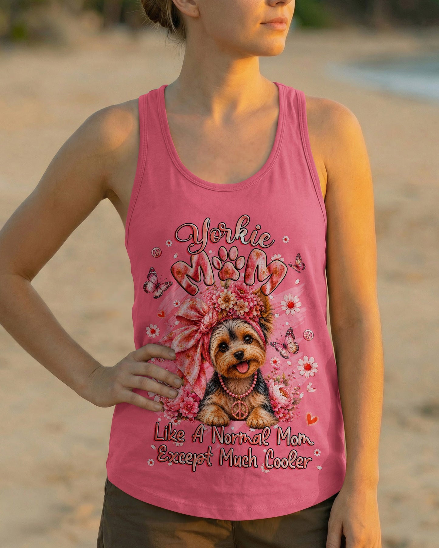 YORKIE MOM COOLER DOG ALL OVER PRINT - TLHG2105261