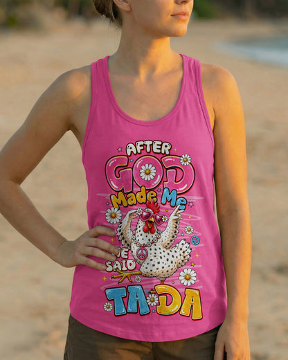 AFTER GOD MADE ME CHICKEN ALL OVER PRINT - TLNO2906261