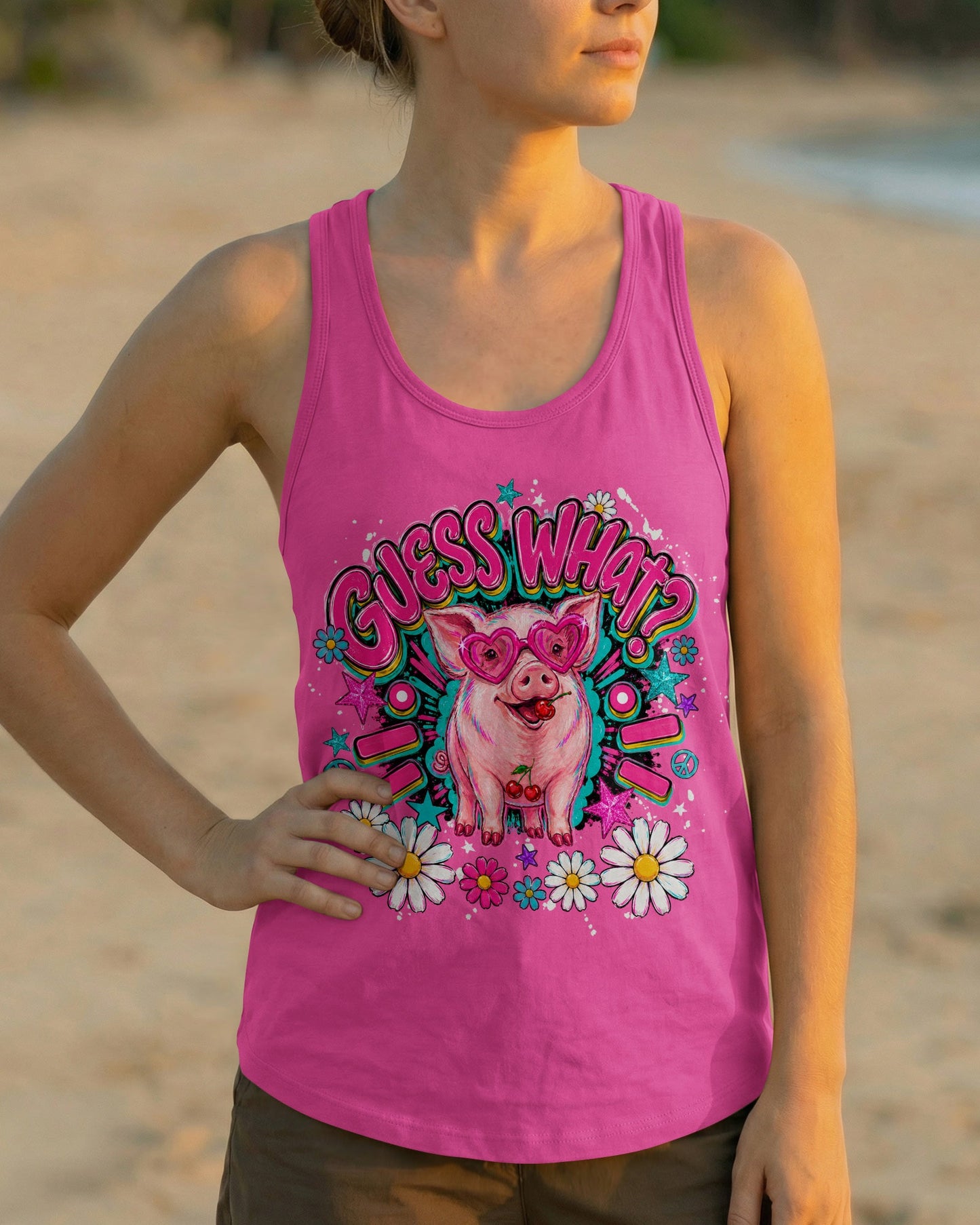 GUESS WHAT PIG ALL OVER PRINT - TLNO1105261