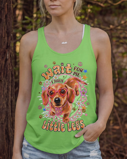 WAIT FOR ME I HAVE LITTLE LEGS DACHSHUND DOG ALL OVER PRINT - TYPQ2605262