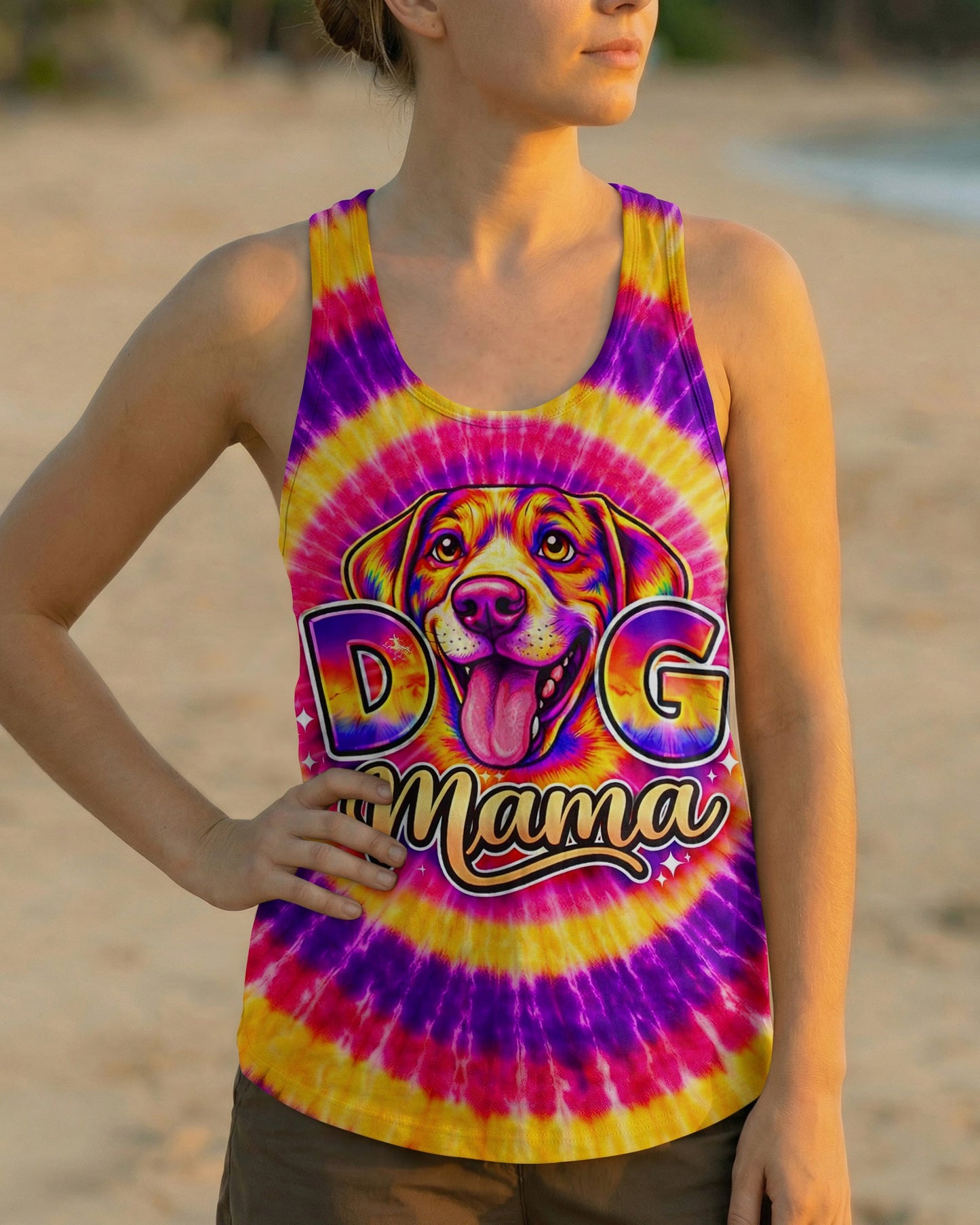 DOG MAMA LABRADOR   ALL OVER PRINT  - TLNT2104263