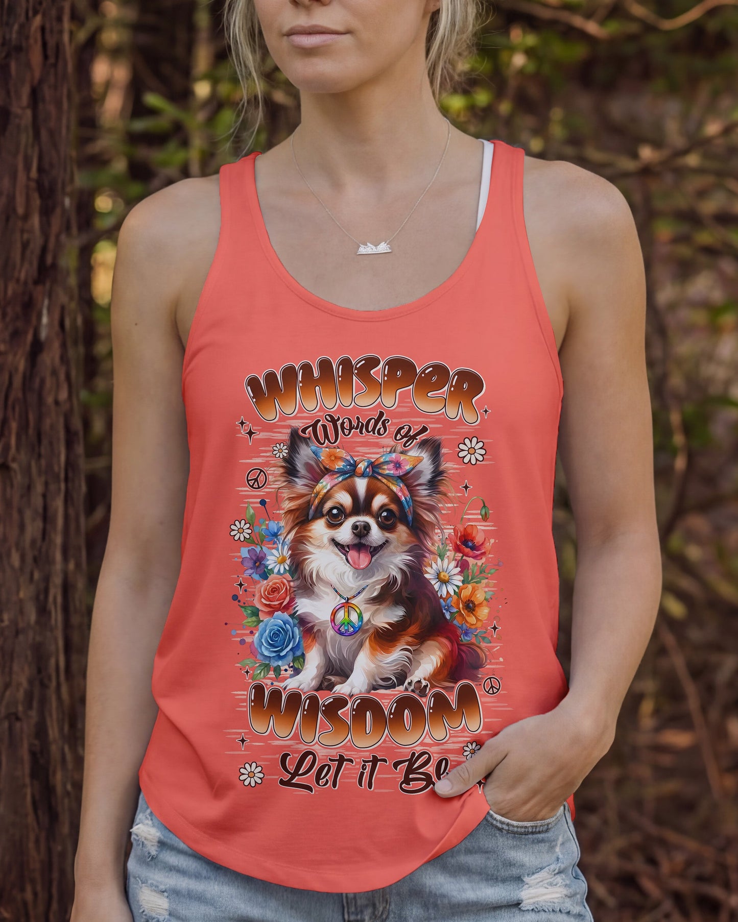 WHISPER WORDS OF WISDOM LET IT BE CHIHUAHUA DOG ALL OVER PRINT - TYLN2205261