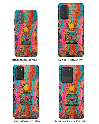 HIPPIE BUS SUN RETRO PHONE CASE  - TLTW2804262