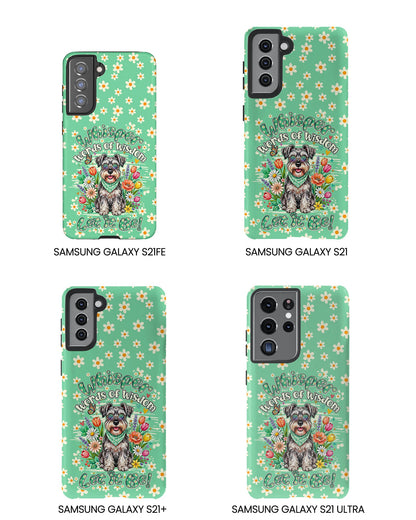 WHISPER WORDS OF WISDOM LET IT BE SCHNAUZER PHONE CASE - TY0405261