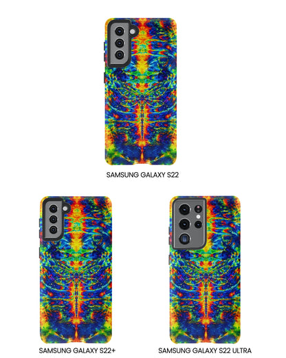 HIPPIE DRAGONFLY COLORFUL SWIRL PHONE CASE - TLNT1105261