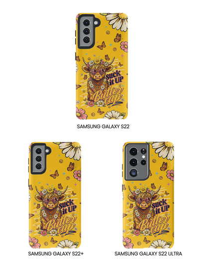 SUCK IT UP BUTTERCUP COW PHONE CASE - TLNT0906264