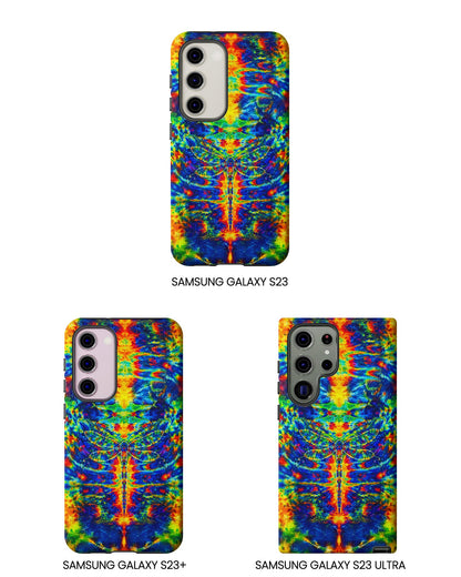 HIPPIE DRAGONFLY COLORFUL SWIRL PHONE CASE - TLNT1105261