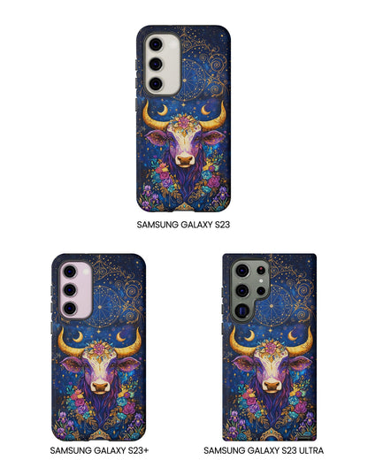 HIPPIE MAGIC COW  PHONE CASE - TLNT2304262