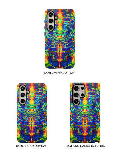 HIPPIE DRAGONFLY COLORFUL SWIRL PHONE CASE - TLNT1105261