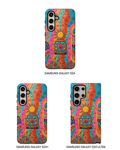 HIPPIE BUS SUN RETRO PHONE CASE  - TLTW2804262
