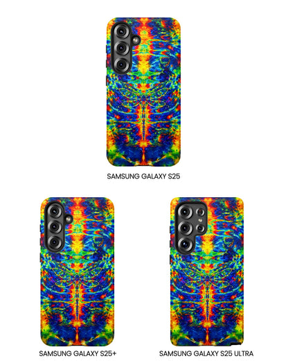 HIPPIE DRAGONFLY COLORFUL SWIRL PHONE CASE - TLNT1105261