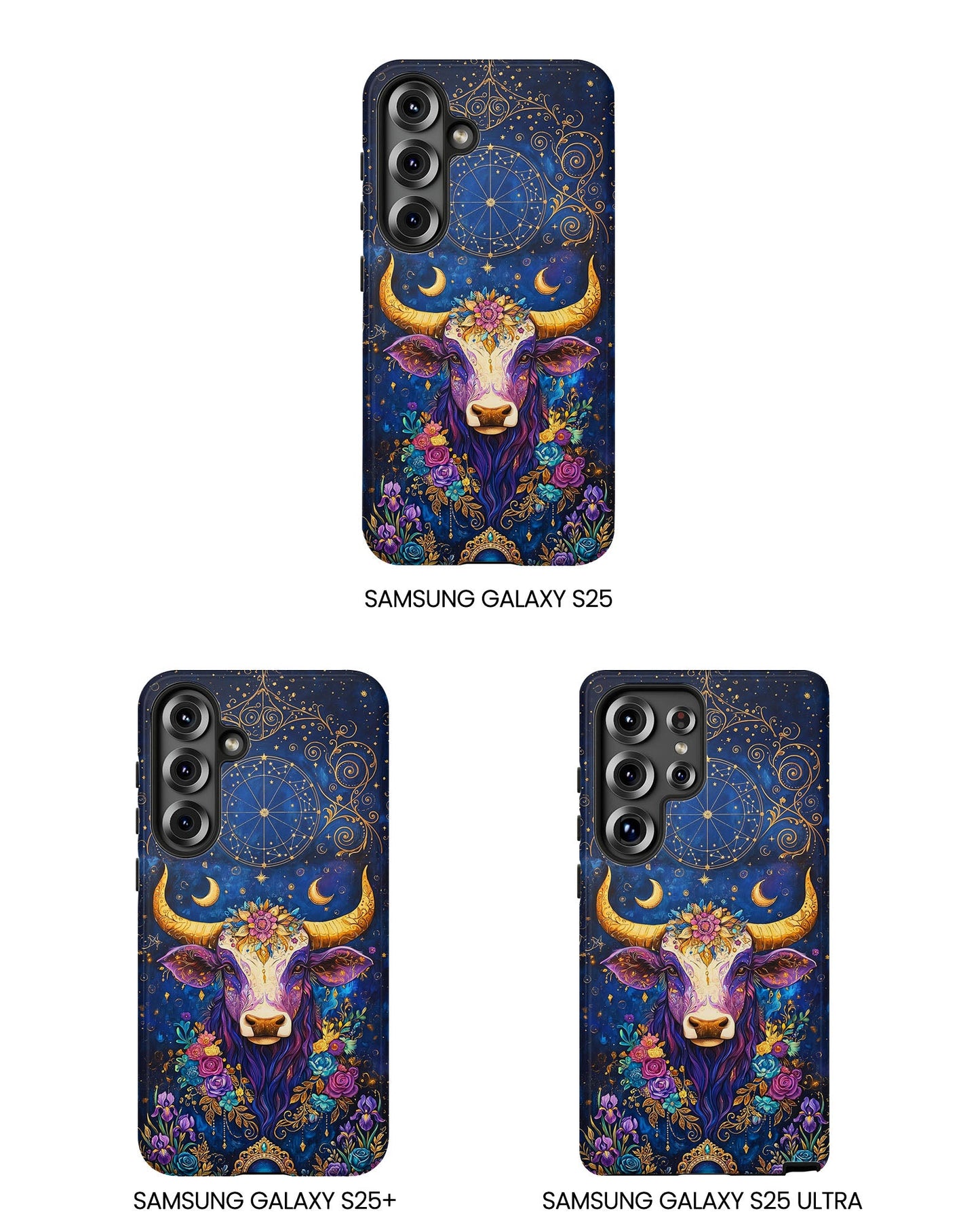 HIPPIE MAGIC COW  PHONE CASE - TLNT2304262