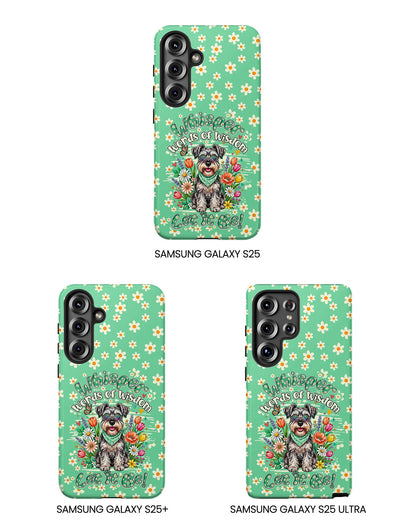 WHISPER WORDS OF WISDOM LET IT BE SCHNAUZER PHONE CASE - TY0405261