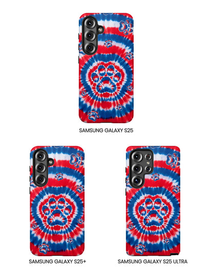 RED WHITE AND BLUE PAW PHONE CASE - TYQY2004253