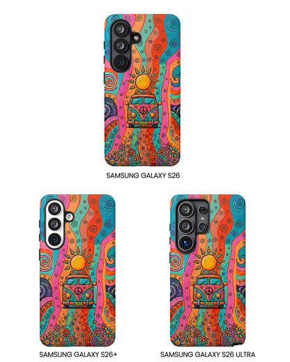 HIPPIE BUS SUN RETRO PHONE CASE  - TLTW2804262