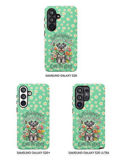 WHISPER WORDS OF WISDOM LET IT BE SCHNAUZER PHONE CASE - TY0405261