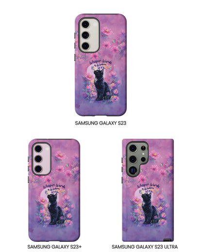 WHISPER WORDS OF WISDOM LET IT BE CAT PHONE CASE - TLHG2605264