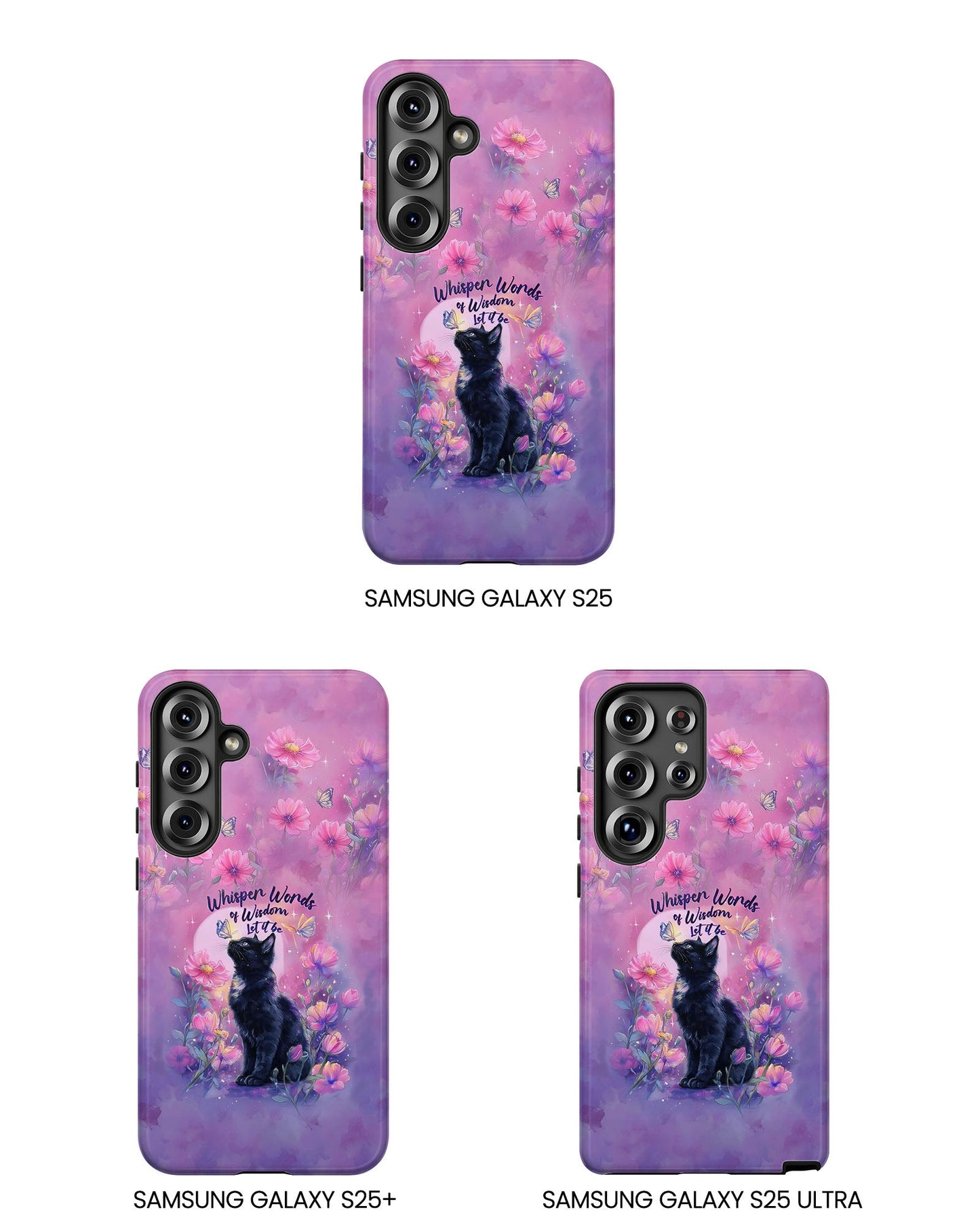 WHISPER WORDS OF WISDOM LET IT BE CAT PHONE CASE - TLHG2605264