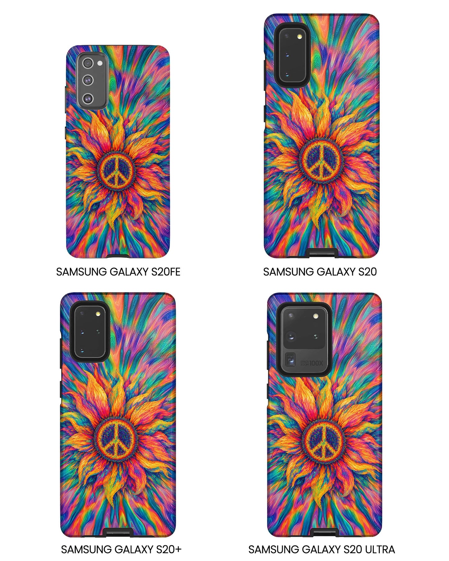 SUNFLOWER PEACE BURST PHONE CASE - TLTW2906268