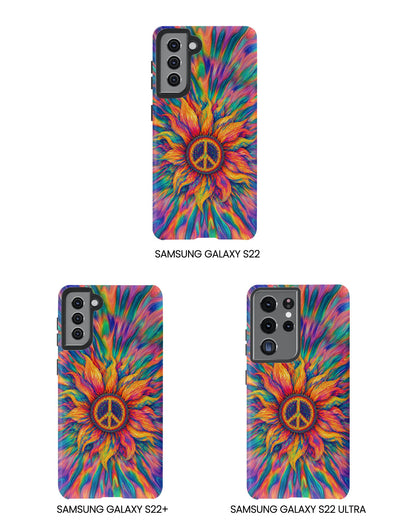 SUNFLOWER PEACE BURST PHONE CASE - TLTW2906268