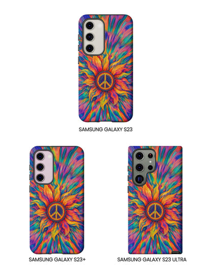 SUNFLOWER PEACE BURST PHONE CASE - TLTW2906268