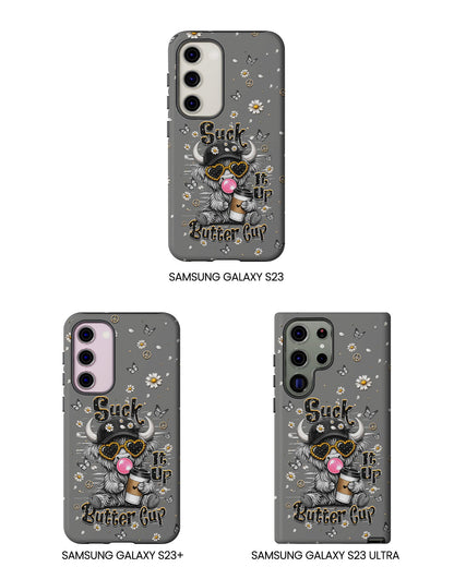SUCK IT UP BUTTERCUP COW PHONE CASE  - TLHN0806263