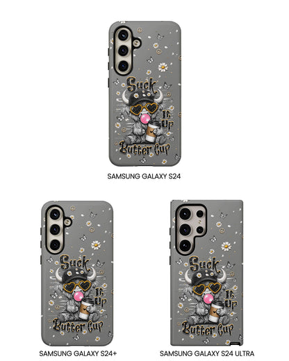 SUCK IT UP BUTTERCUP COW PHONE CASE  - TLHN0806263
