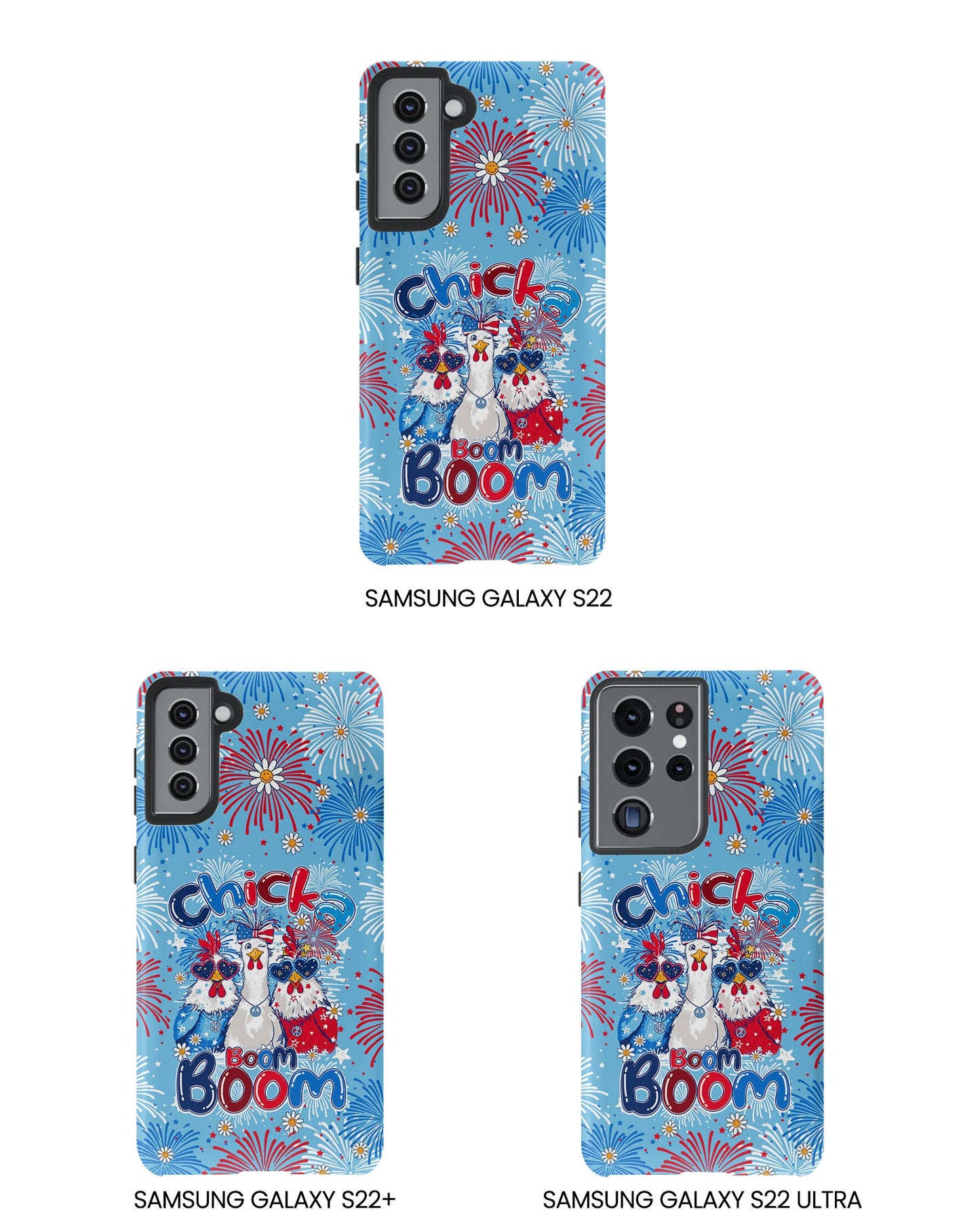 CHICKA BOOM BOOM HIPPIE CHICKEN PHONE CASE - TY0406261