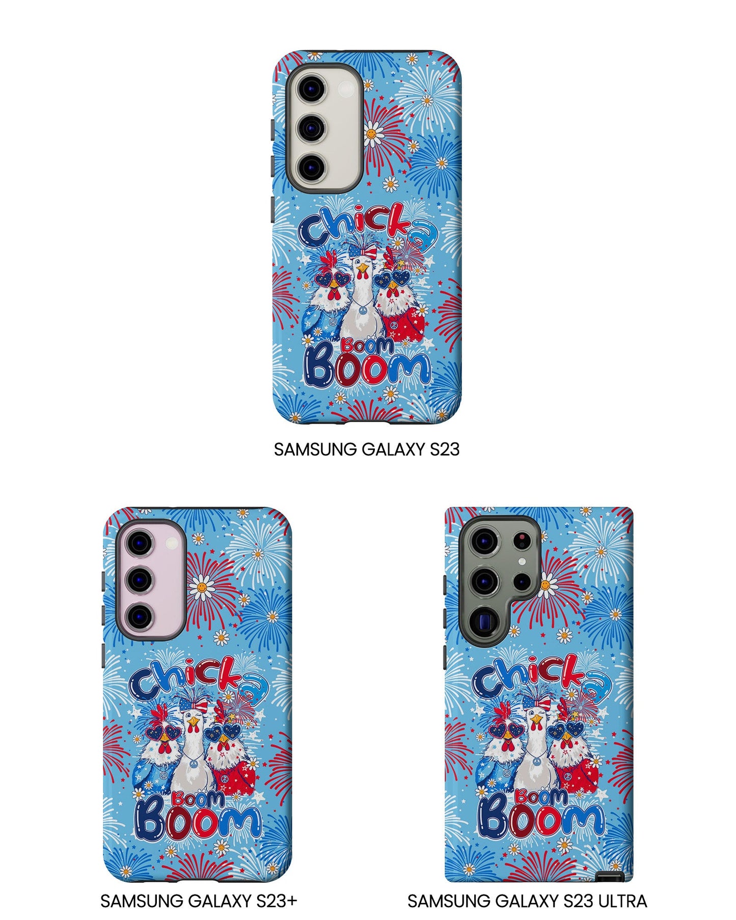CHICKA BOOM BOOM HIPPIE CHICKEN PHONE CASE - TY0406261