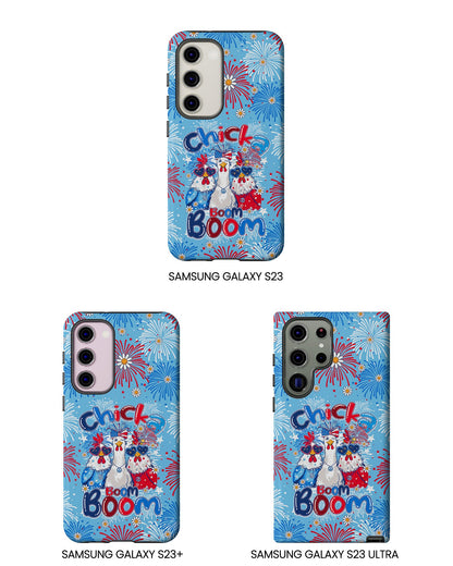 CHICKA BOOM BOOM HIPPIE CHICKEN PHONE CASE - TY0406261