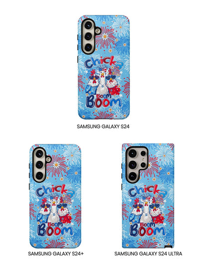 CHICKA BOOM BOOM HIPPIE CHICKEN PHONE CASE - TY0406261