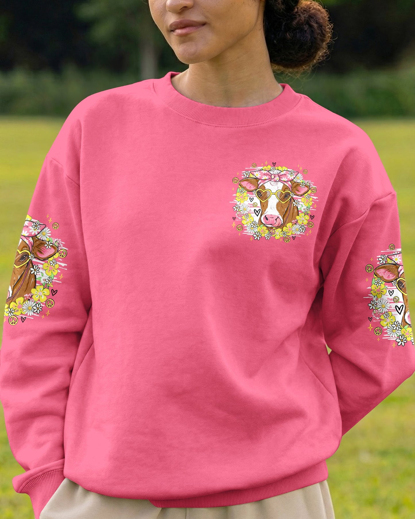 SUCK IT UP BUTTERCUP COW ALL OVER PRINT - TY1206262