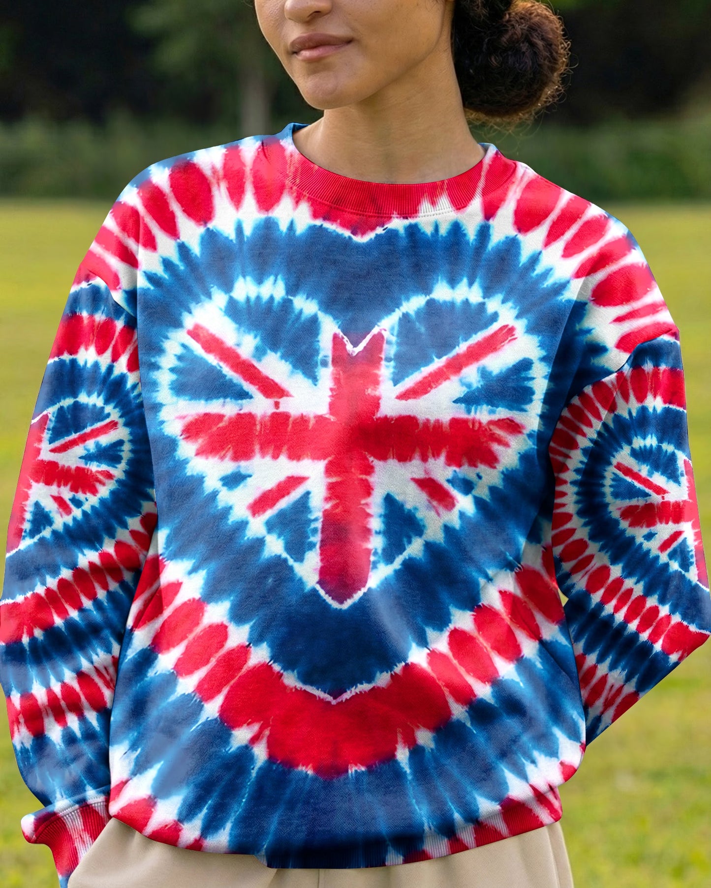 UNITED KINGDOM FLAG HEART ALL OVER PRINT - TYPQ1106262