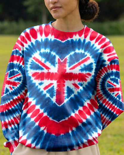 UNITED KINGDOM FLAG HEART ALL OVER PRINT - TYPQ1106262