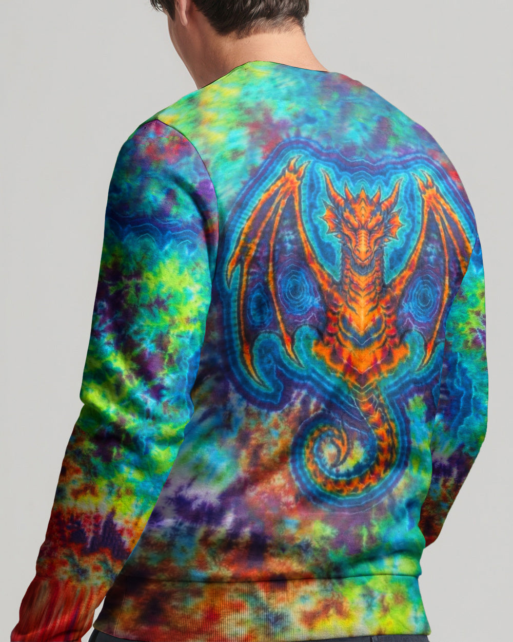 DRAGON SWIRL ALL OVER PRINT - TLHN0804262