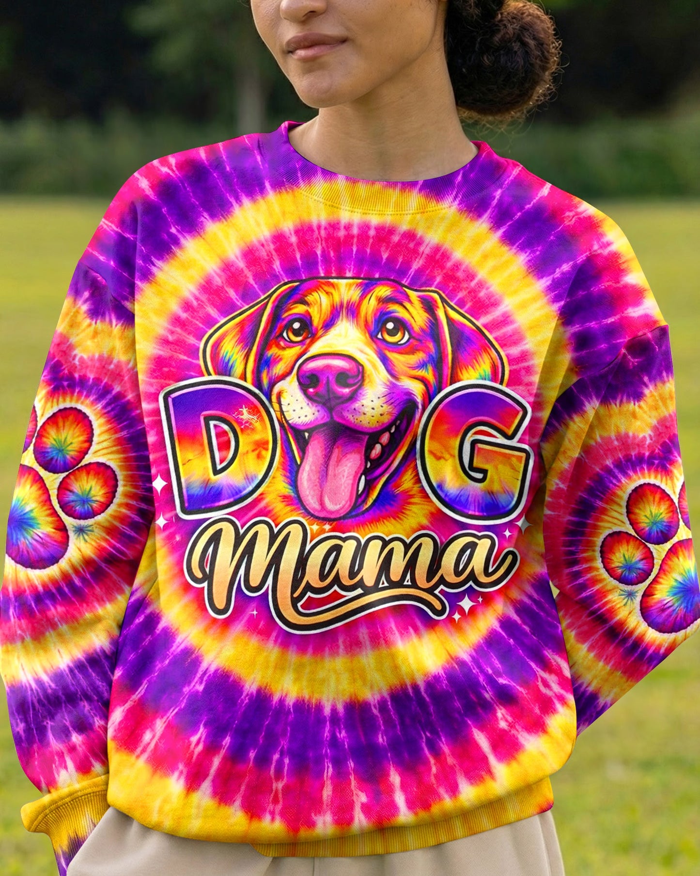 DOG MAMA LABRADOR   ALL OVER PRINT  - TLNT2104263